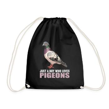 Pigeons Pigeon - Sac de sport léger - noir - Devant