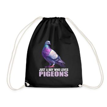 Pigeons Pigeon - Sac de sport léger - noir - Devant