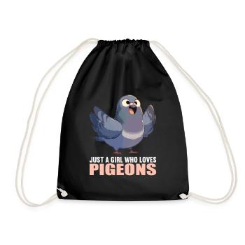 Pigeons Pigeon - Sac de sport léger - noir - Devant
