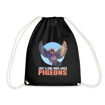Pigeons Pigeon - Sac de sport léger - noir - Devant