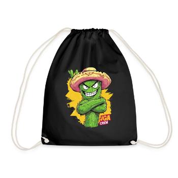 Tequila Bachelor Party Crew Party - Drawstring Bag - black - Front
