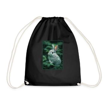 Lapin Lapin - Sac de sport léger - noir - Devant