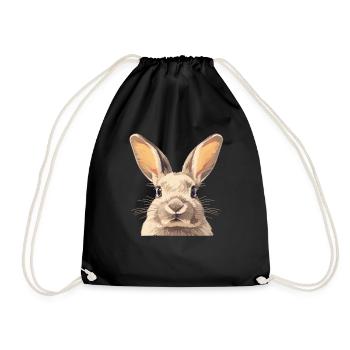 Lapin Lapin - Sac de sport léger - noir - Devant