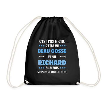 Richard - Sac de sport léger - noir - Devant