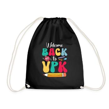 Bienvenue chez vpk - Sac de sport léger - noir - Devant