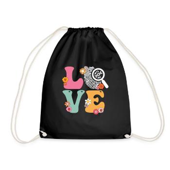 Amour Enquêteur médico-légal Scientifique médico-légal - Sac de sport léger - noir - Devant