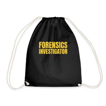 Enquêteur médico-légal Gift Forensics Science - Sac de sport léger - noir - Devant
