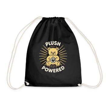 Emotional Support Crew Inner Child Healing - Drawstring Bag - black - Front