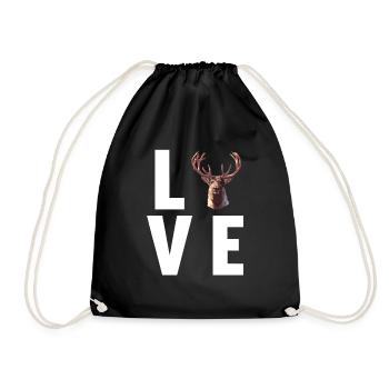 Renne Renne - Sac de sport léger - noir - Devant