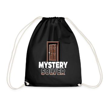 Résolveur de mystères de salle d’évasion - Sac de sport léger - noir - Devant