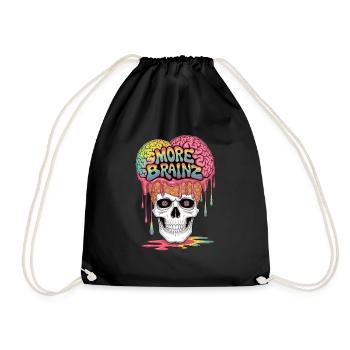 Zombie Cream Madness - Drawstring Bag - black - Front