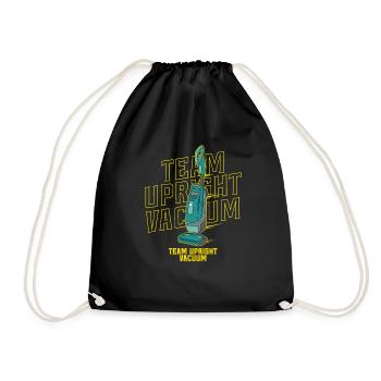Vacuuming Household Team Upright Vacuum - Drawstring Bag - black - Front