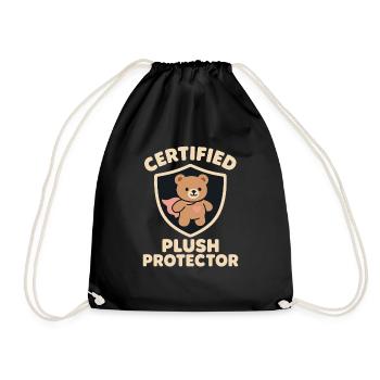 Emotional Support Crew Inner Child Healing - Drawstring Bag - black - Front