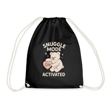 Emotional Support Crew Inner Child Healing - Drawstring Bag - black - Front