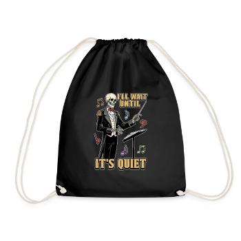 Music Director I'll Wait Until It's Choir Director - Drawstring Bag - black - Front