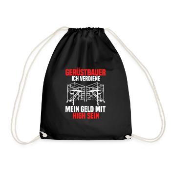 Échafaudage Craftsman Set d’échafaudage - Sac de sport léger - noir - Devant