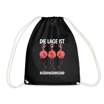 La situation est l’ivresse - Sac de sport léger - noir - Devant