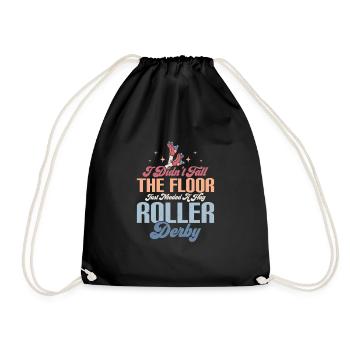 Je ne suis pas tombé au sol Roller Derby Skating - Sac de sport léger - noir - Devant