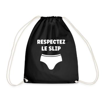 Slip - Sac de sport léger - noir - Devant