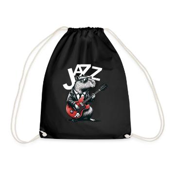 Jazz Capybara - Sac de sport léger - noir - Devant