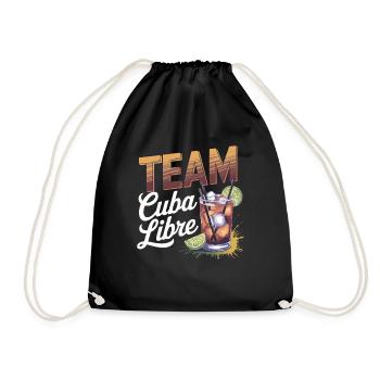 Cocktail Bartender Team Cuba Libre - Sac de sport léger - noir - Devant