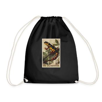 Salamandres Salamandres - Sac de sport léger - noir - Devant