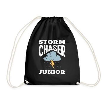 Météorologie amusante Passionnés de météo - Sac de sport léger - noir - Devant
