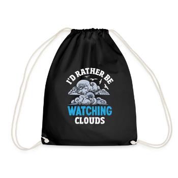 Météorologie amusante Passionnés de météo - Sac de sport léger - noir - Devant
