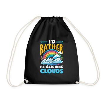 Météorologie amusante Passionnés de météo - Sac de sport léger - noir - Devant