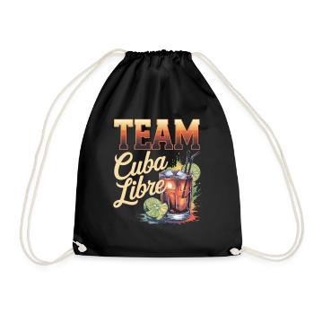 Cocktail Bartender Team Cuba Libre - Sac de sport léger - noir - Devant