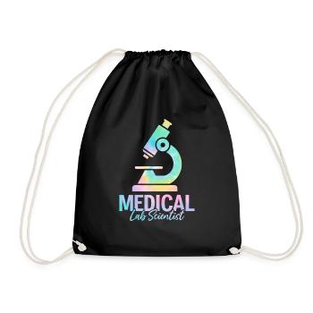 Scientifique de laboratoire médical Tie Dye Scientifique de laboratoire MLS - Sac de sport léger - noir - Devant