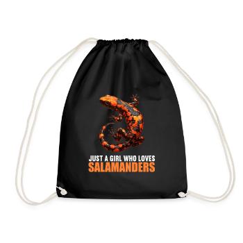 Salamandres Salamandres - Sac de sport léger - noir - Devant