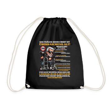 Anniversaire 39 ans Étonnamment vieux hommes - Sac de sport léger - noir - Devant