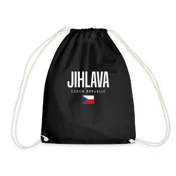 Jihlava Tschechien - Turnbeutel - Schwarz - Vorne