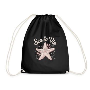 Sea La Vie Sweet Starfish Desing - Sac de sport léger - noir - Devant
