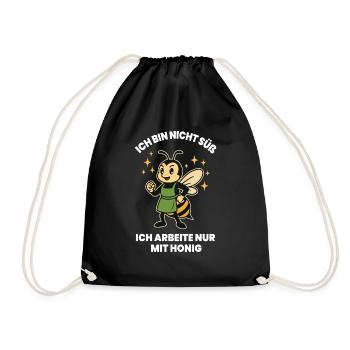 Apiculteur Je ne suis pas doux chéri en disant - Sac de sport léger - noir - Devant