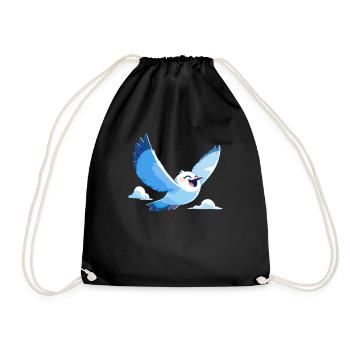 Seagulls Seagull - Drawstring Bag - black - Front