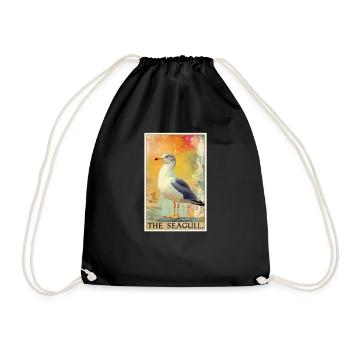 Seagulls Seagull - Drawstring Bag - black - Front