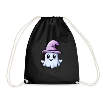 Magical Baby Ghost - Drawstring Bag - black - Front