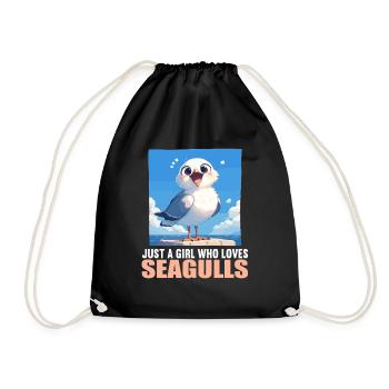 Mouettes Mouette - Sac de sport léger - noir - Devant
