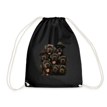 Cane Corso - Turnbeutel - Schwarz - Vorne