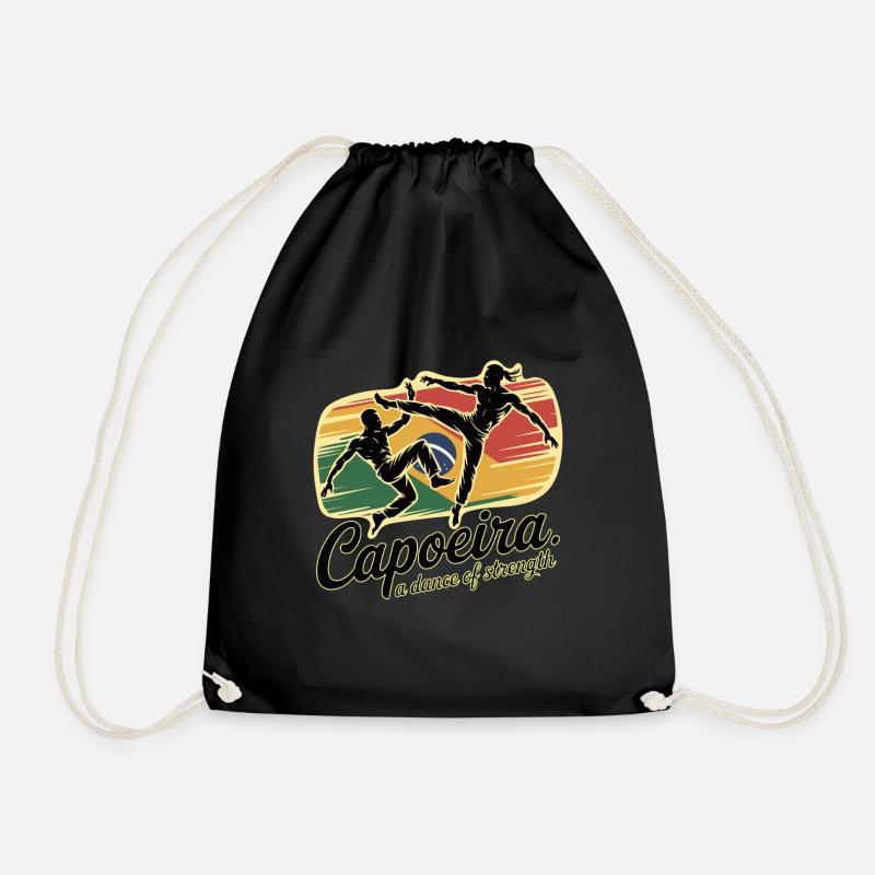 CAPOEIRA - Turnbeutel - Schwarz