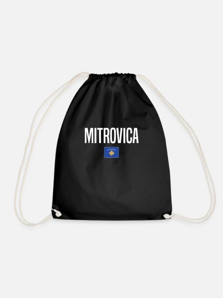 Mitrovica Kosovo - Turnbeutel - Schwarz