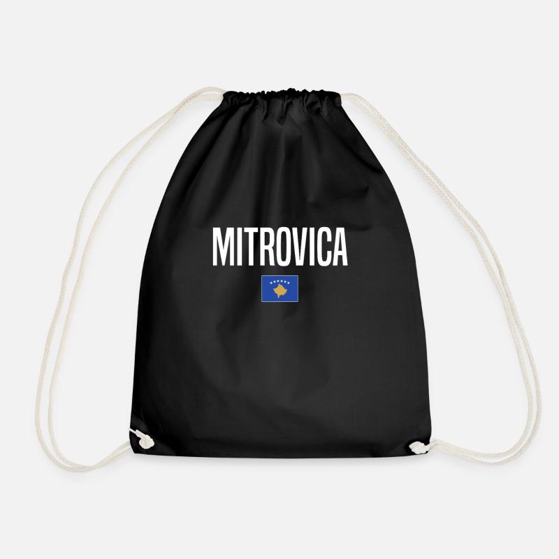 Mitrovica Kosovo - Turnbeutel - Schwarz
