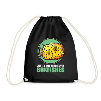 Poisson-coffre Poisson-coffre - Sac de sport léger - noir - Devant
