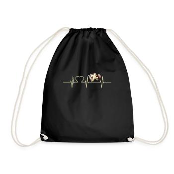 Frogfish Anglerfisch - Drawstring Bag - black - Front