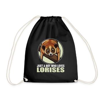 Plumploris Loris - Turnbeutel - Schwarz - Vorne