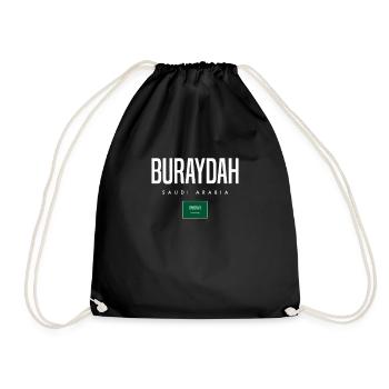 Buraydah Saudi-Arabien - Turnbeutel - Schwarz - Vorne