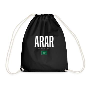 Arar Saudi Arabia - Drawstring Bag - black - Front