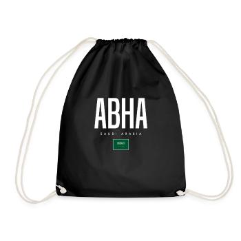 Abha Saudi Arabia - Drawstring Bag - black - Front